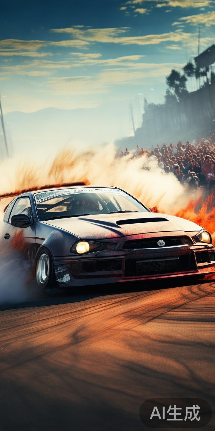 在热血沸腾的赛车世界里，漂移运动以其激烈的动作、极